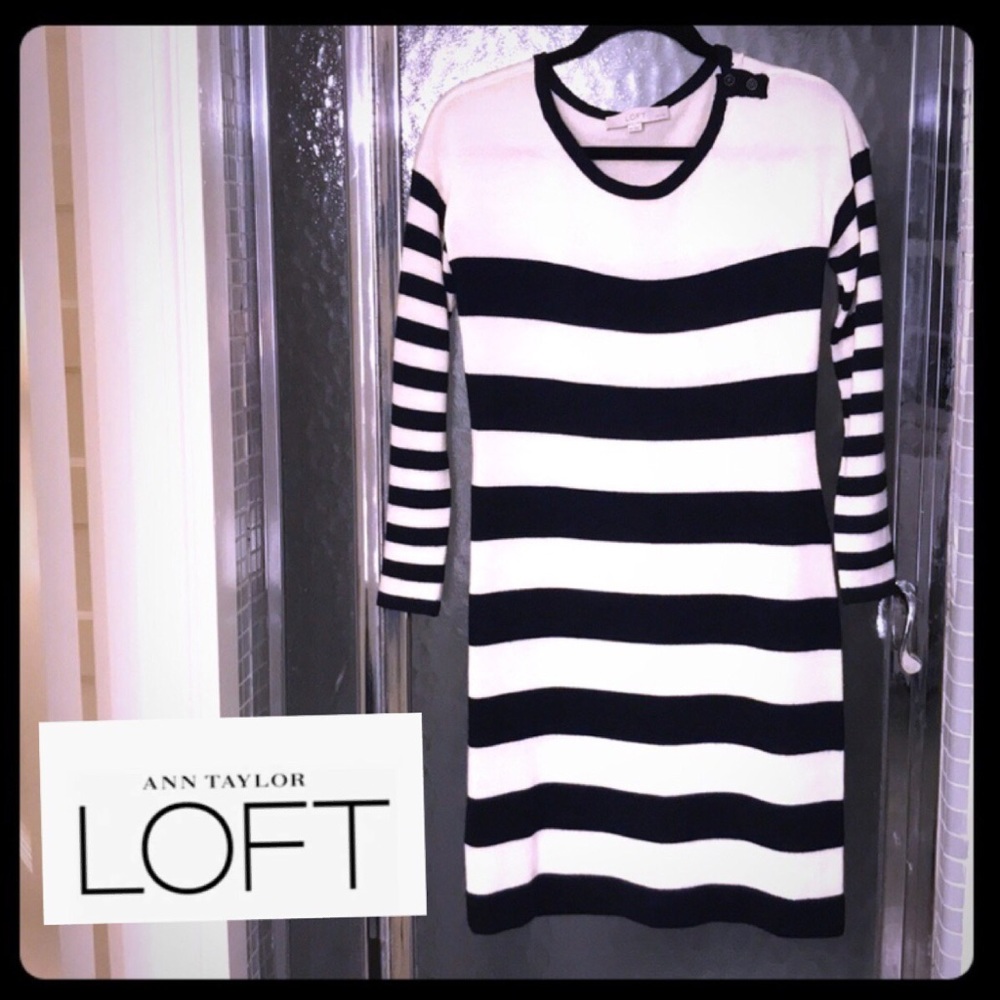 ANN TAYLOR LOFT ‘wool’ dress - Picture 1 of 5